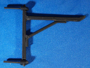 Dollhouse Miniature Fireplace Crane, Black